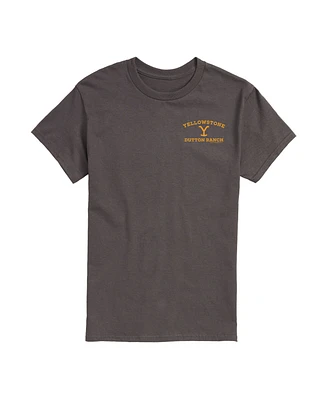 Airwaves Men's Yellowstone Logo Short Sleeve T-Shirt