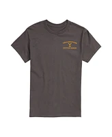 Airwaves Men's Yellowstone Logo Short Sleeve T-Shirt