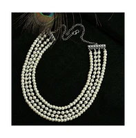 Sohi Women's Victorian Statement Necklace