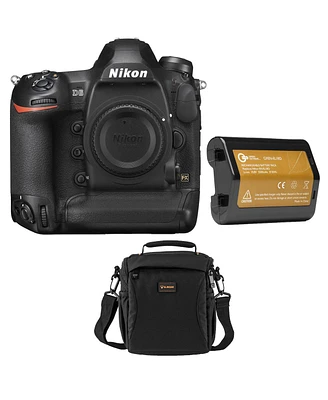 Nikon D6 Fx-Format Digital Slr Camera, Bundle with En-EL18d Lithium-Ion Battery, Shoulder Bag