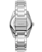 Dkny Women's Chambers Multi-Function Chronograph Stainless Steel Bracelet Watch, 36mm