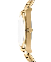 Dkny Women's Broadway Maxi Gold-Tone Stainless Steel Bracelet Watch, 38mm