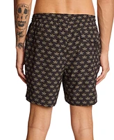 Paisley & Gray Men's Gilligan Printed Drawstring 6" Swim Trunks