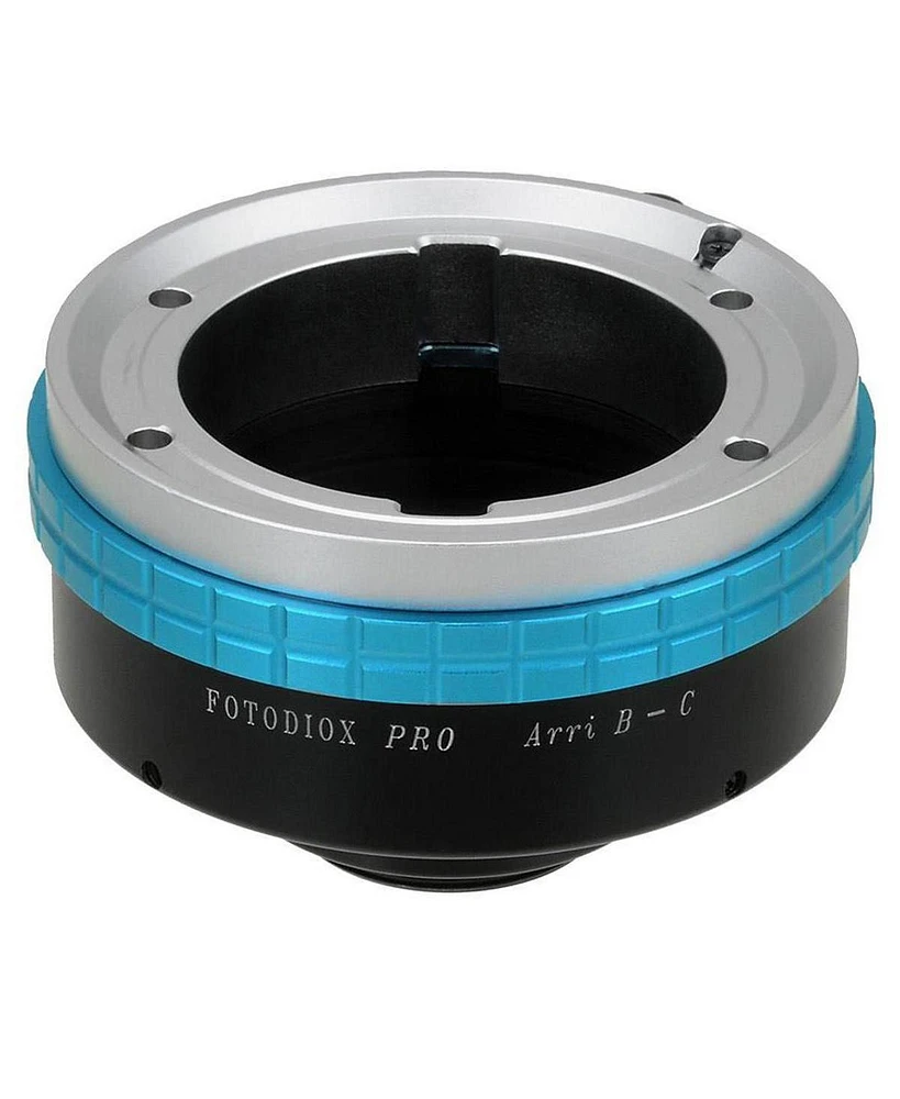 Fotodiox Pro Lens Mount Adapter for Arri Bayonet (Arri-b) Mount Lens to C-Mount (1" Screw Mount) Cine & Cctv Camera Body