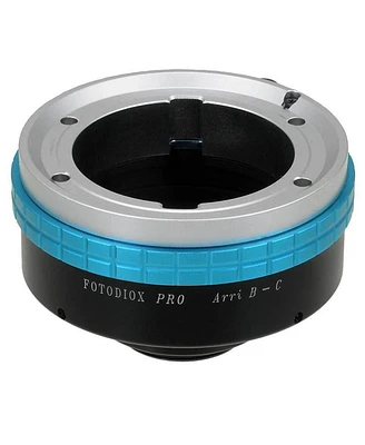 Fotodiox Pro Lens Mount Adapter for Arri Bayonet (Arri-b) Mount Lens to C-Mount (1" Screw Mount) Cine & Cctv Camera Body