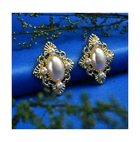 Sohi Women's Victorian Drop Earrings