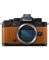 Nikon Z f Mirrorless Camera, Orange, Bundle with 128GB Memory Card, Shoulder Bag, En-EL15c Battery, Smart Charger Plate, Smart Charger Base, W49 Light