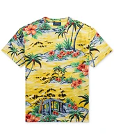 Polo Ralph Lauren Men's Classic-Fit Beach-Print Jersey T-Shirt