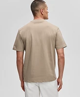 Hugo Boss Men's Dapolino Relaxed Fit Short Sleeve Crewneck T-Shirt