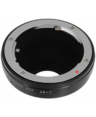 Fotodiox Mount Adapter for Olympus Om Mount 35mm Lens to C-Mount Cine and Cctv Camera, 1" Screw Mount