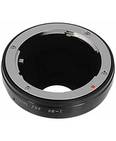 Fotodiox Mount Adapter for Olympus Om Mount 35mm Lens to C-Mount Cine and Cctv Camera, 1" Screw Mount