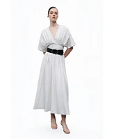 Nocturne Women's Belted Midi Dress