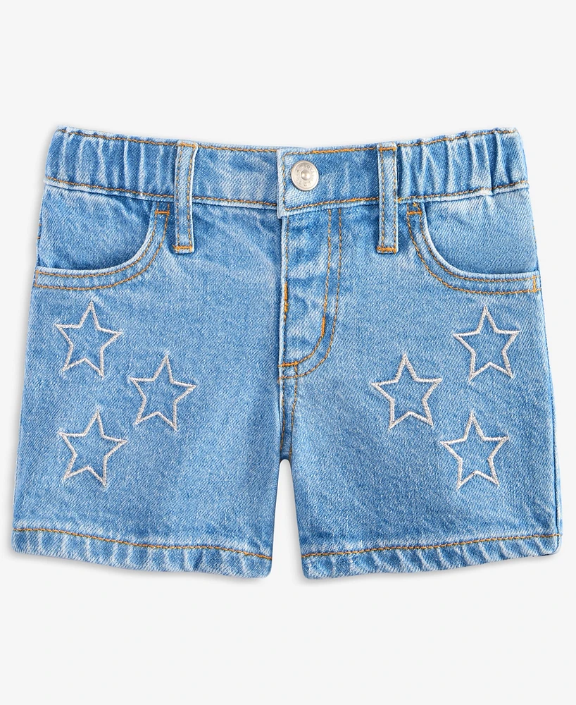 Epic Threads Toddler Girls Star Denim Shorts, Exclusively at Macy's