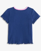 Toddler Girls Ny Pretzel Ribbed Tee, Exclusively at Macy's