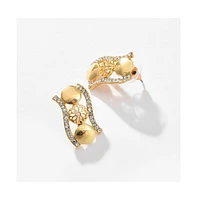 Sohi Women's Gold Plated Designer Stone Jewellery Set