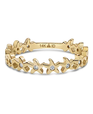 Devata Starfish Ring in 14K Gold, Size 8, approx. 1.9 grams.