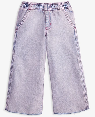 Epic Threads Toddler Girls Cropped Wide-Leg Jeans, Exclusively at Macy's