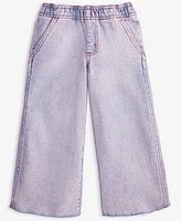 Epic Threads Toddler Girls Cropped Wide-Leg Jeans, Exclusively at Macy's