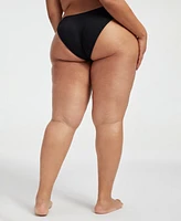 Good American Women's Always Fits Classic Bikini Bottoms