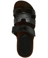 Steve Madden Women's Canal Wooden Platform Slide Sandals