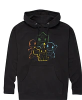 Airwaves Men's Pokemon Character Group Pullover Hoodie