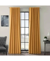 Half Price Drapes Marigold Room Darkening Curtain