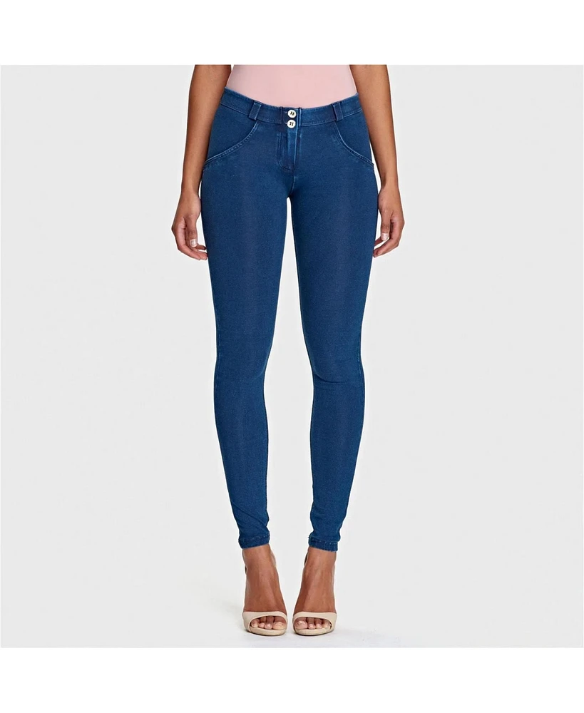 Freddy Women's Wr.up Denim Mid Rise Jeans