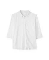 Celtic & Co. Women's Pleat Back 3/4 Sleeve Shirt