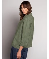 Celtic & Co. Women's Linen Western Jacket