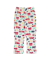 Cars Baby Boys Disney Mickey Mouse Lion King Winnie the Pooh Waffle Knit Drop Shoulder Sweatshirt and Jogger Pants Set
