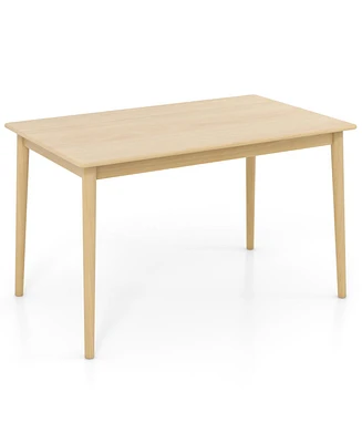Wooden Dining Table for 4 Perfect for Kitchen or Dining Room