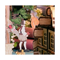 Diy 3D Book Nook Kit: Shakespeare's Verse 212pcs