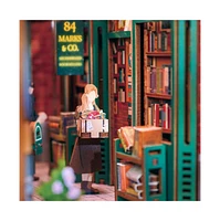 Diy 3D Book Nook Kit: 84 Charing Crodd Road 178pcs