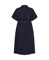 City Chic Plus Jade Denim Dress