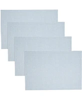 Saro Lifestyle Classic Stitched Plaid Placemats, 13" x 19"