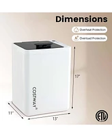 23L Towel Warmer with Auto Shut Off Led Screen 15-90 Mins Timer Blankets