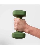 WeGym SafeGrip Dumbbells Lower Set with Rack - 2, 3, 5