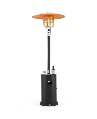 50000 Btu Propane Patio Heater with Round Table Design
