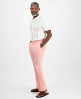 Club Room Men's Linen Solid Pants, Created for Macy's
