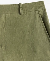 Club Room Men's Linen Solid Pants, Created for Macy's