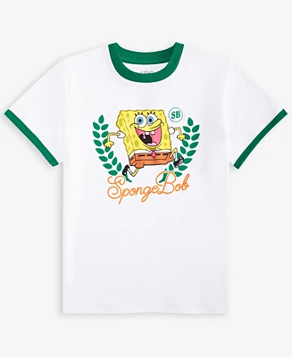 Epic Threads Little & Big Boys Spongebob Ringer T-Shirt, Exclusively at Macy's