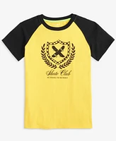 Epic Threads Big Boys Colorblocked Raglan-Sleeve Skate Club T-Shirt, Exclusively at Macy's