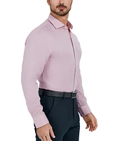 Perry Ellis Portfolio Men's King Micro-Pattern Dress Shirt