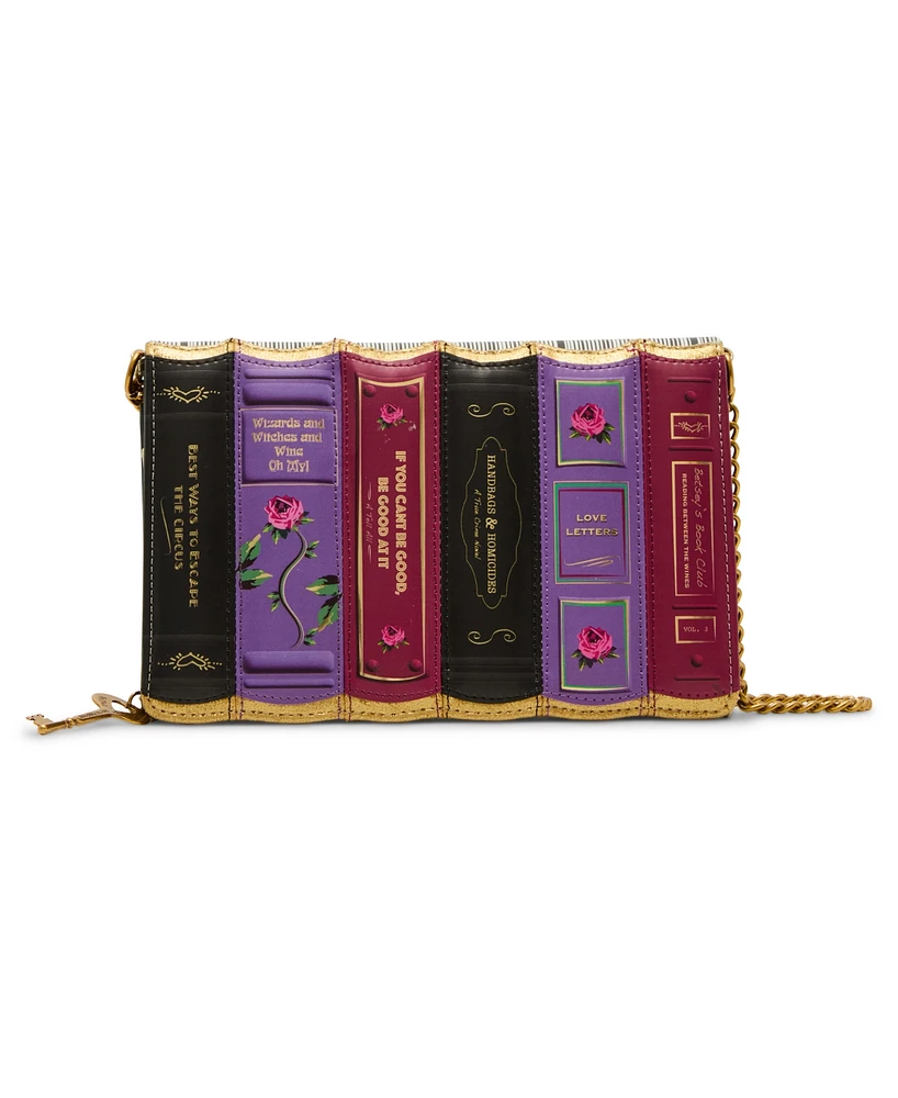 Betsey Johnson Betsey's Book Club Small Crossbody Bag