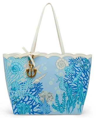 Betsey Johnson Make Waves Medium Tote Bag
