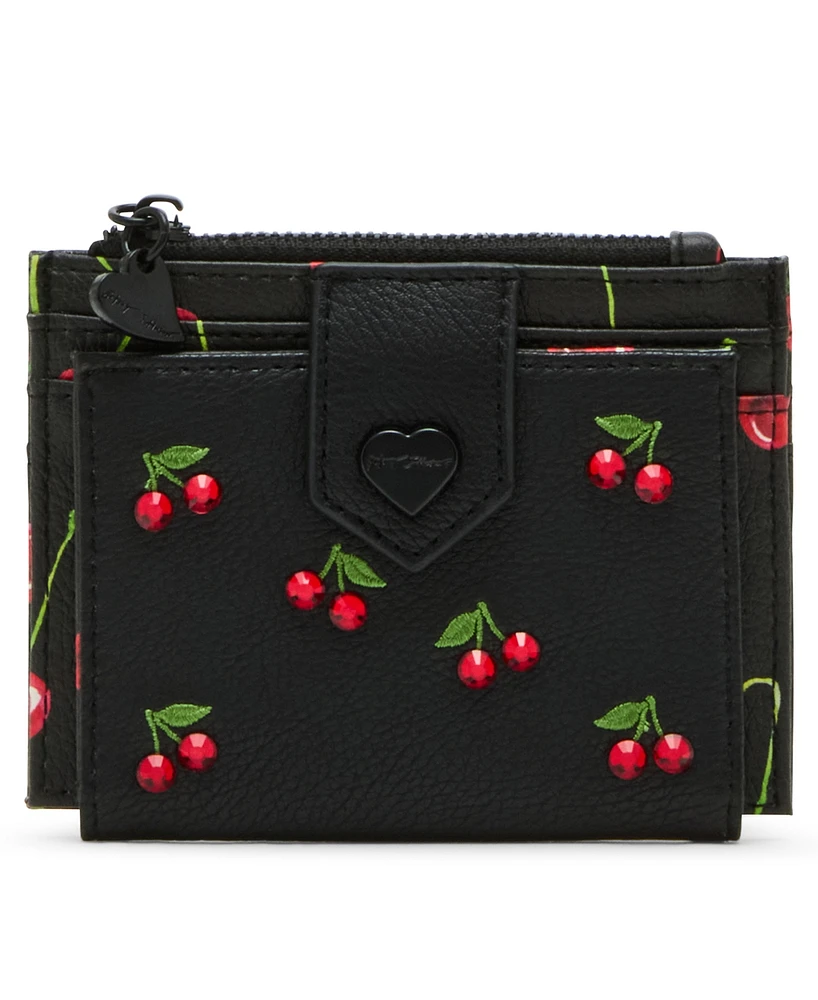 Betsey Johnson Cherry Sweet Bifold Wallet