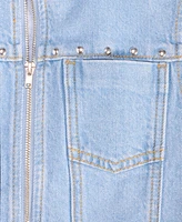 Epic Threads Little & Big Girls Indigo Cotton Denim Vest, Exclusively at Macy's