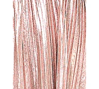 Seni & Cade Juniors' Metallic Pleated Fit Flare Dress