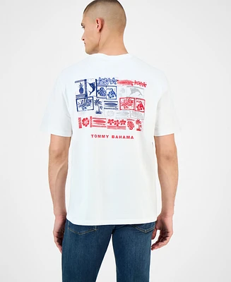 Tommy Bahama Men's Tropical Flag Graphic T-Shirt