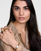 Daniel Wellington Women's Analog Gold-Tone Stainless Steel Watch, 16mm